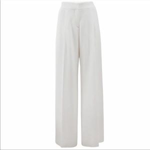 Oscar De La Renta Wide Leg High Waist Trousers